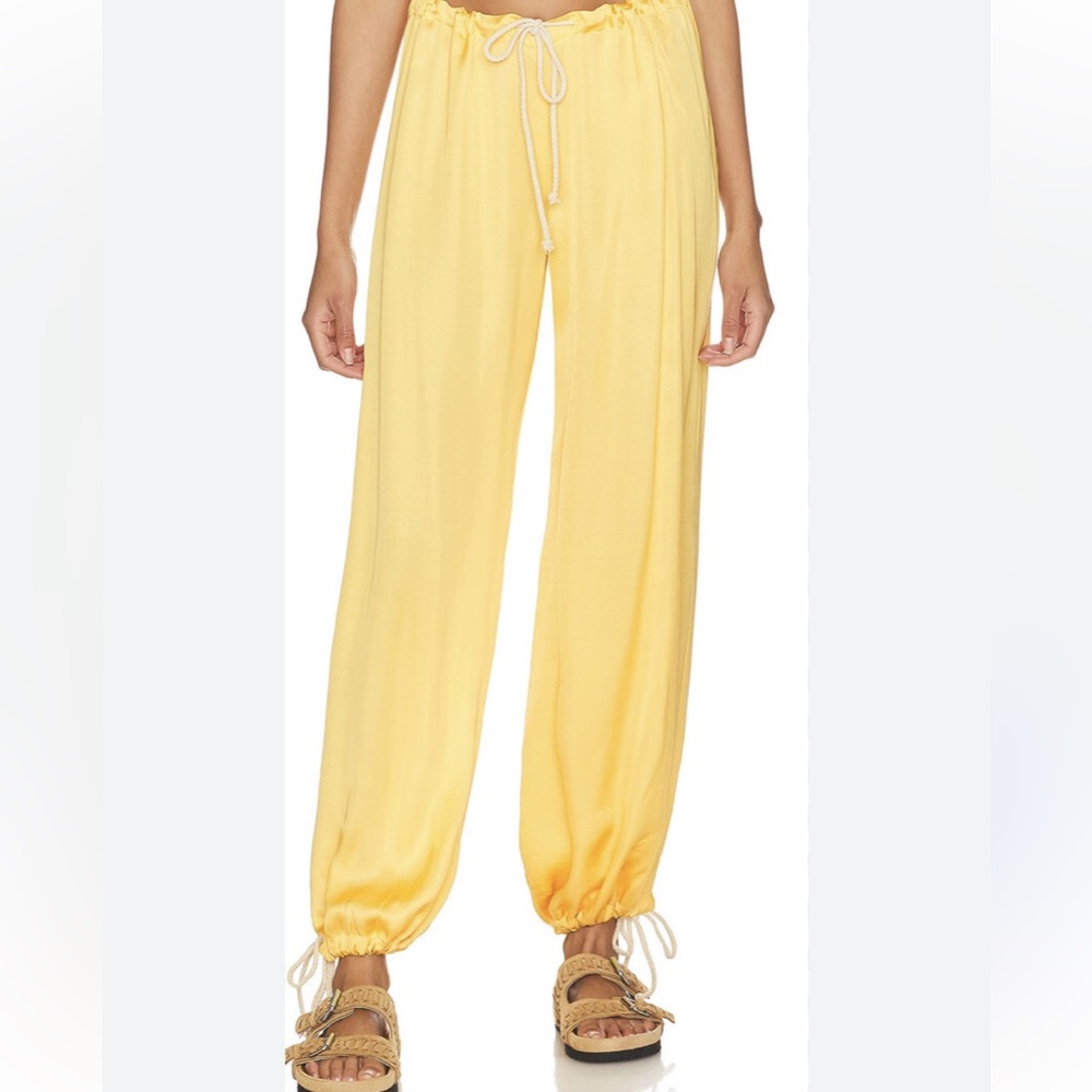 DONNI. Soft Yellow Joggers